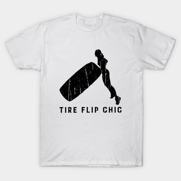 TIRE FLIP CHIC T-Shirt by Cult Classics